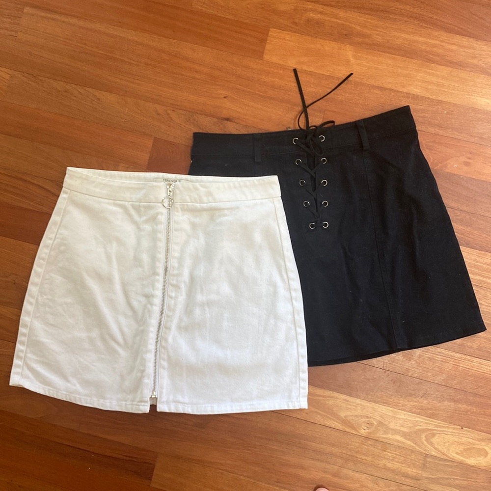 Forever 21 mini skirts
